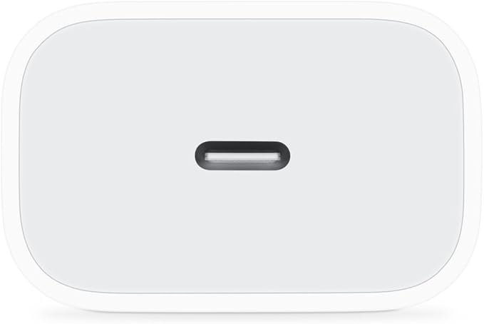 Apple 20W USB-C Compact Power Adapter: Fast and Convenient Charging, Type C Wall Charger - Image 3