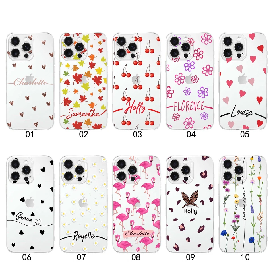 Small Pallets (~50–70 units) Shockproof Custom Phone Case for iPhone 16, 16e, 15, 14, 13 (Pro Max) | Gorgeous Pattern Protective Cover - Image 2