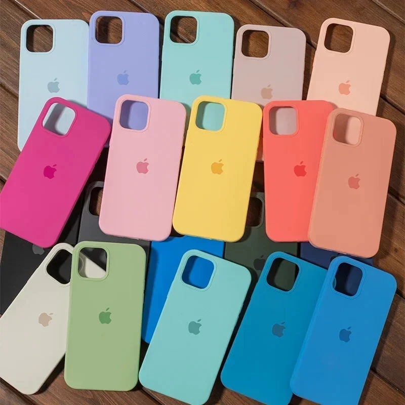 Large Pallets (120+ units) For iPhone 16 15 14 13 Pro Max 16 Plus Case Fo Official Silicone Cases